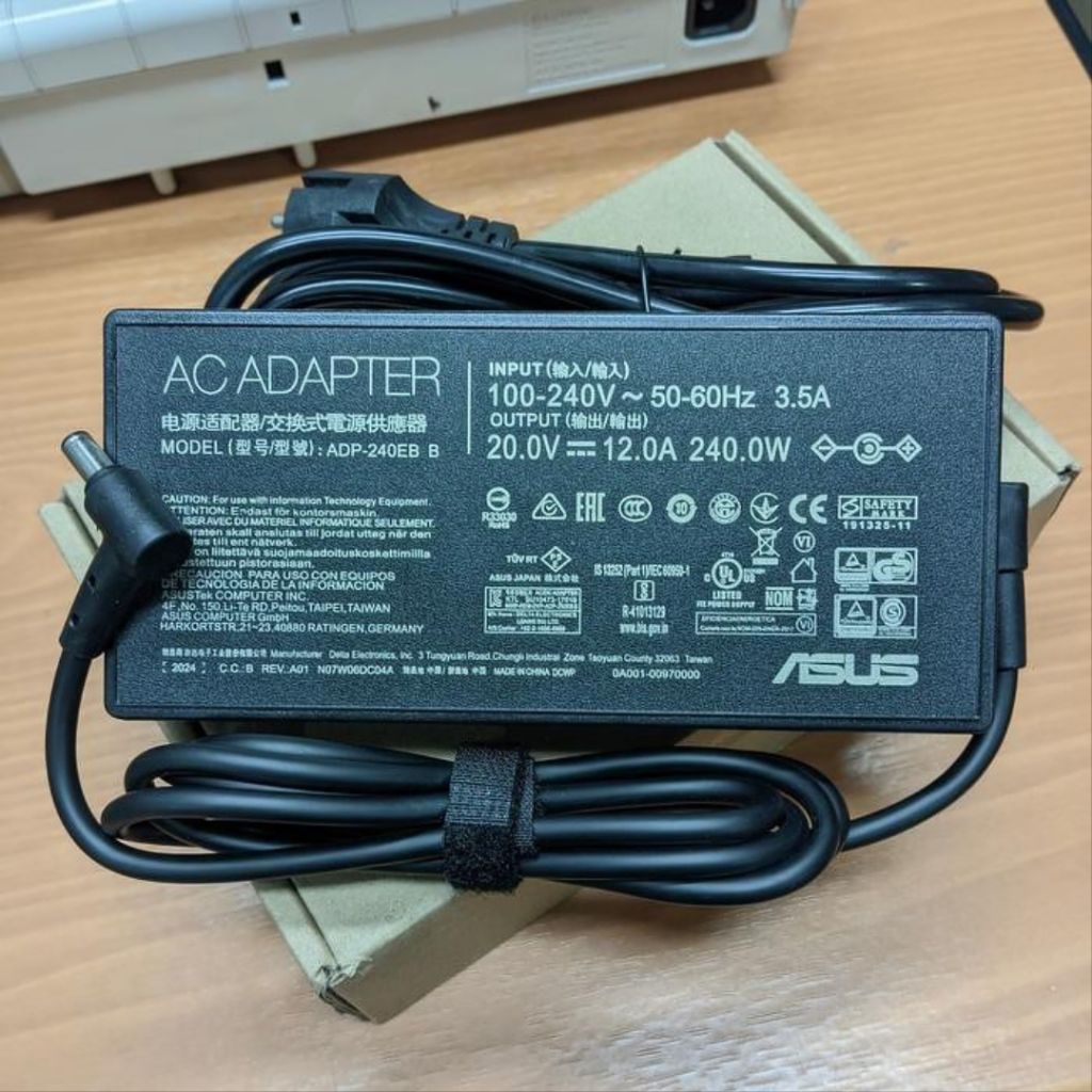 Adaptor Charger Laptop Asus ADP-240EB B ROG Zephyrus Duo 15 GX55OLXS ROG Zephyrus G14 G15 G16 240W