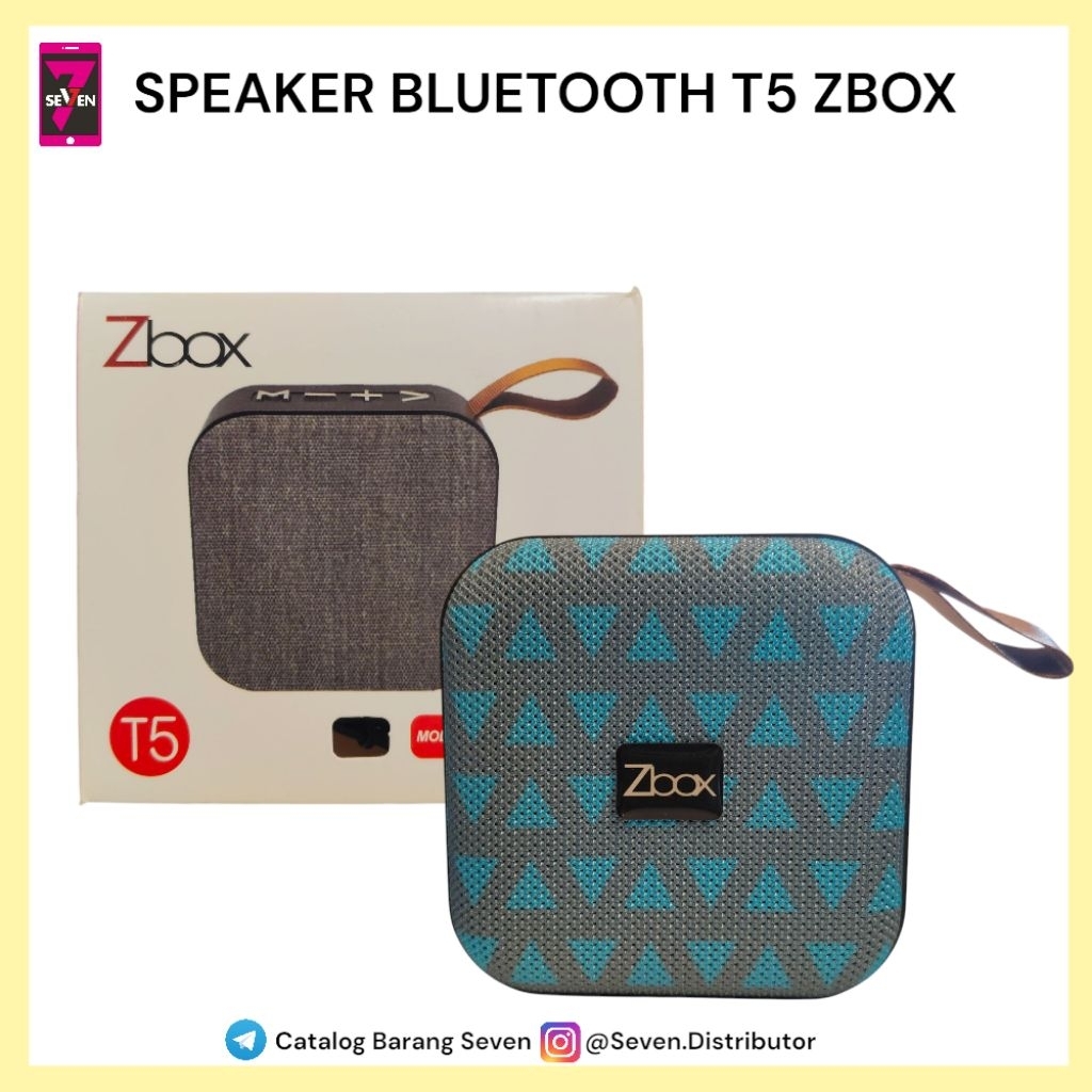 SPEAKER BLUETOOTH T5 ZBOX SPEAKER MINI MEGA BASS