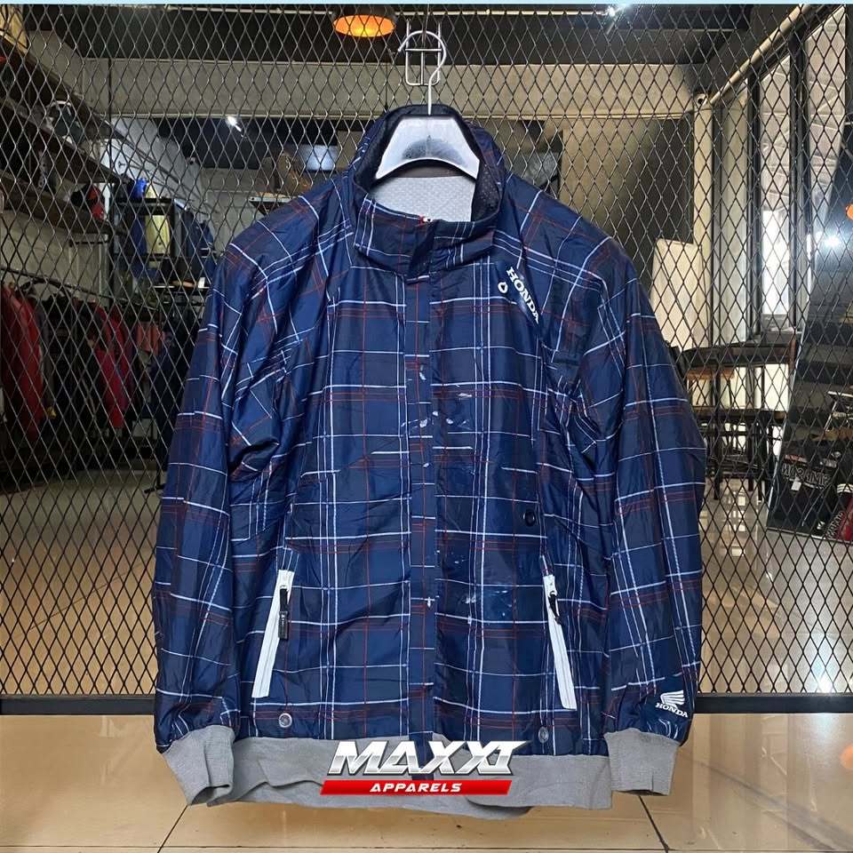 Jaket motor Taichi X Honda | Jaket riding pria | BB (55kg-60kg) Jaket touring original