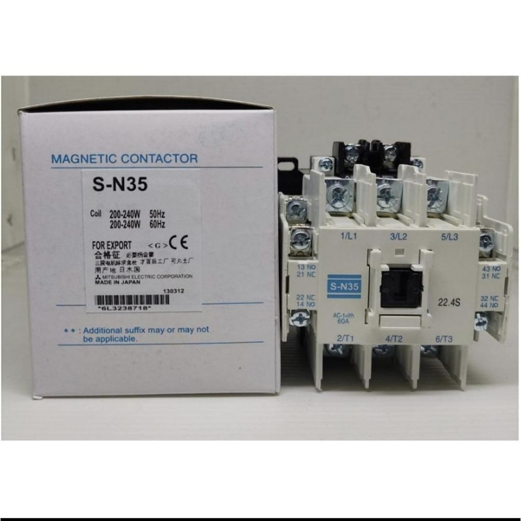 Contactor Mitsubishi SN35 SN35 SN 35 SN35 220v