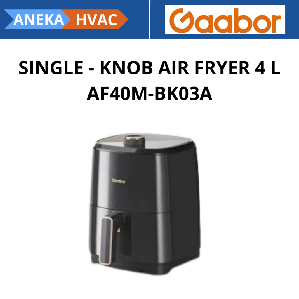 Gaabor Air Fryer Gaabor AF40M-BK03A - 4 Liter