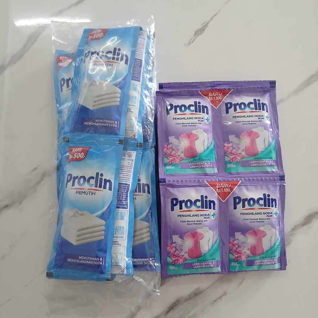 Proclin Pemutih dan Proclin Penghilang Noda