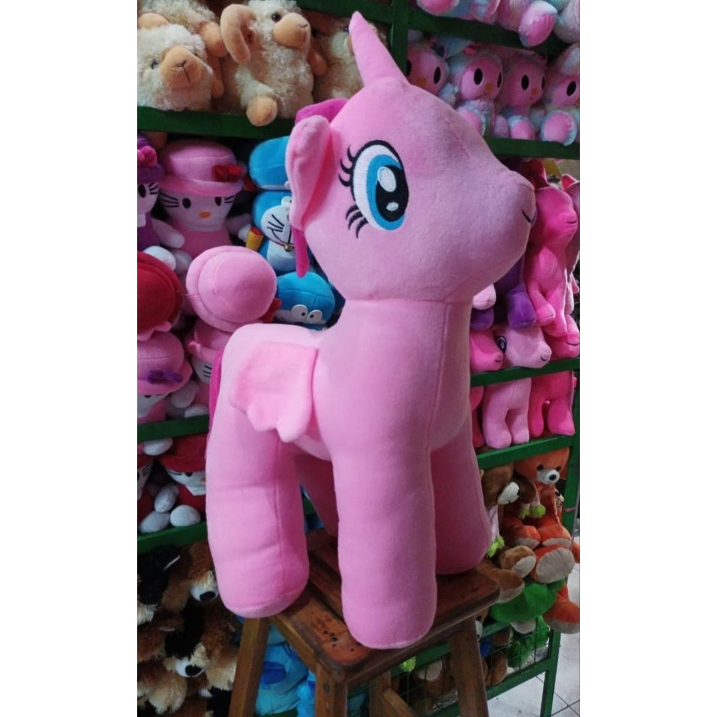 boneka kuda poni little pony unicorn jumbo besar murah SNI