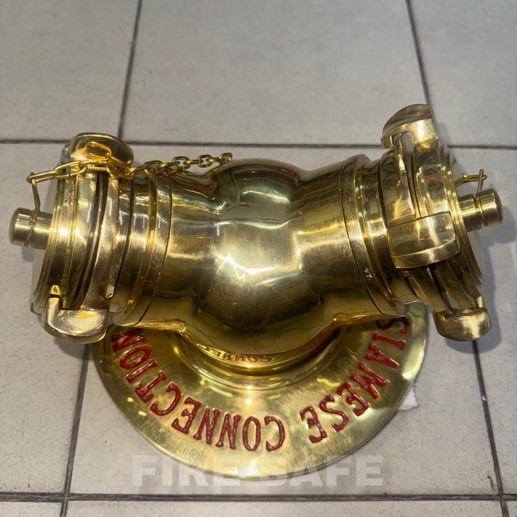 Siamese Brass S7 / Siamese Connection Kuningan / Siamese VDH / Coupling Hydrant Kuningan / Aksesoris