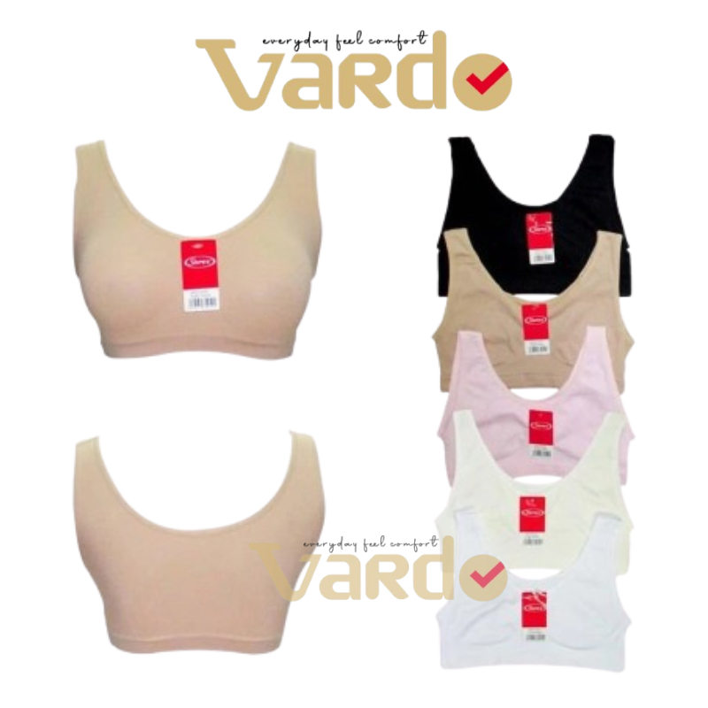 PAKEAN.ID Miniset Bra Rajut Elastis Anak Muda Remaja Sorex Polos Nyaman Tanpa Busa Import
