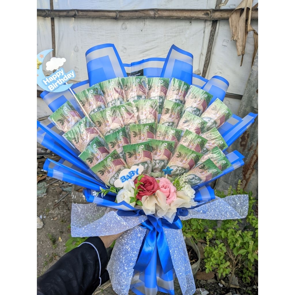 buket uang mainan/buket uang pecahan