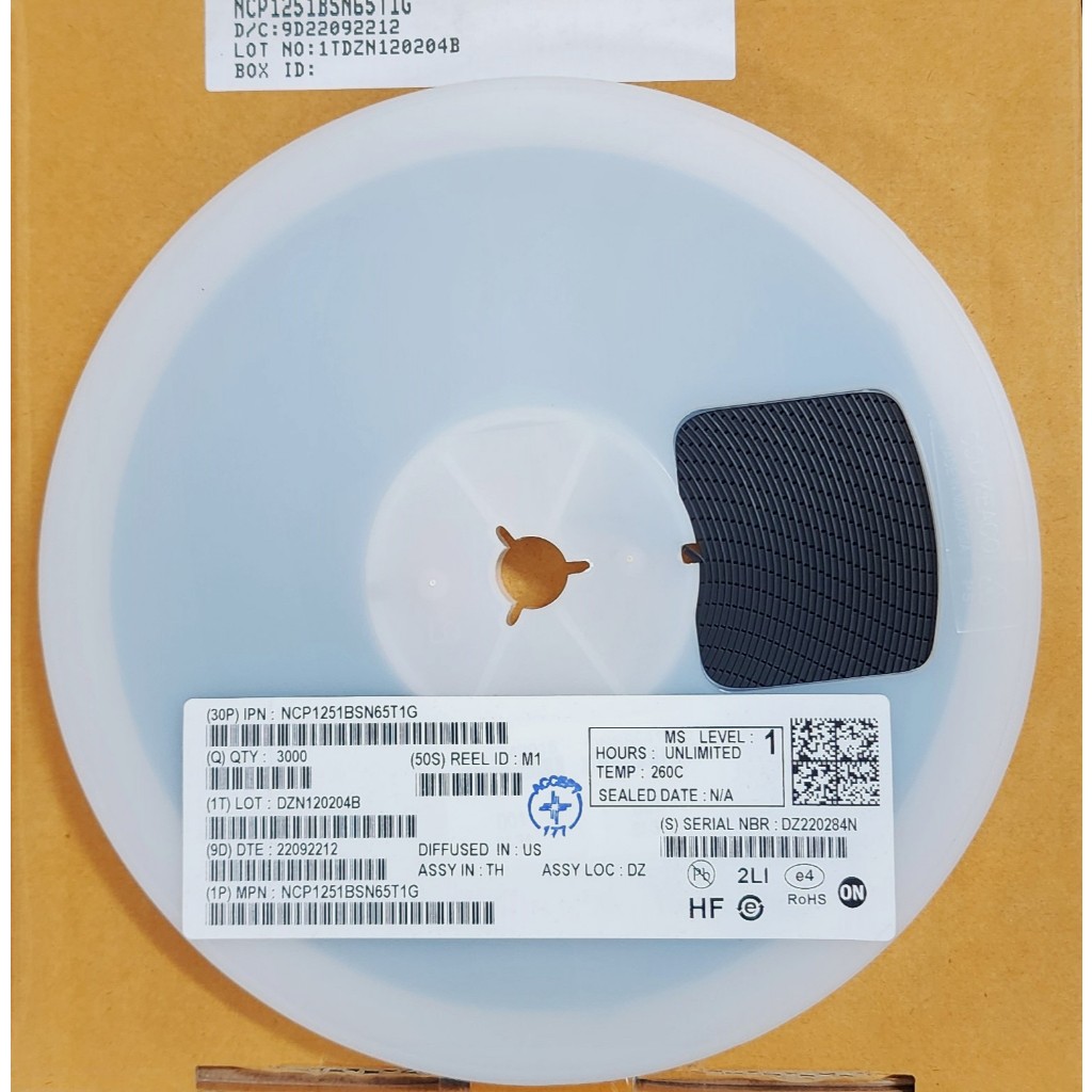 IC NCP1251 NCP1251BSN NCP1251BSN65T1G Current-Mode PWM Controller for Off-line Power Supplies SOT23-