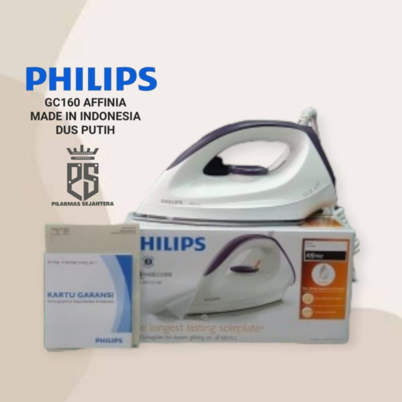 Setrika Philips Affinia - (GC-160)