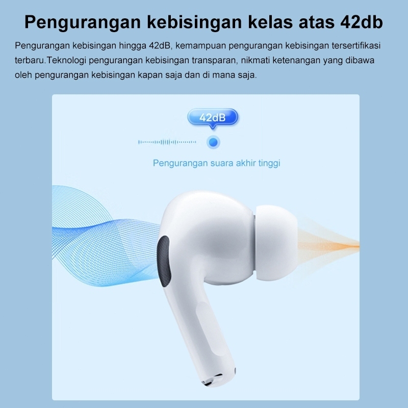 HOT DEALS Goopodos TWS ANC Pods Pro 2 / TWS Pods Pro 3 / Pods Gen4 Earphone bluetooth headset iP +