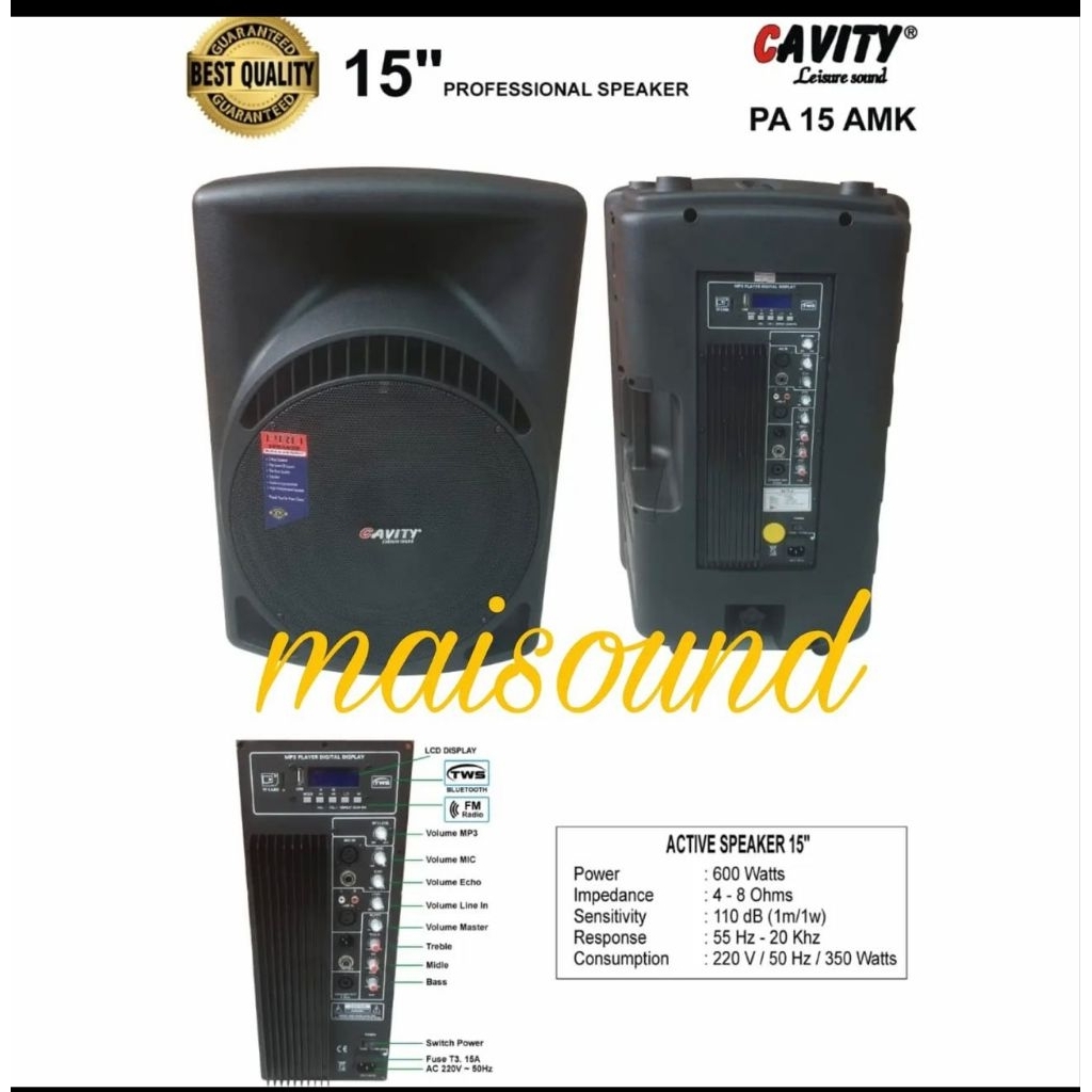 Speaker Aktif 15 in Cavity PA 15 AMK