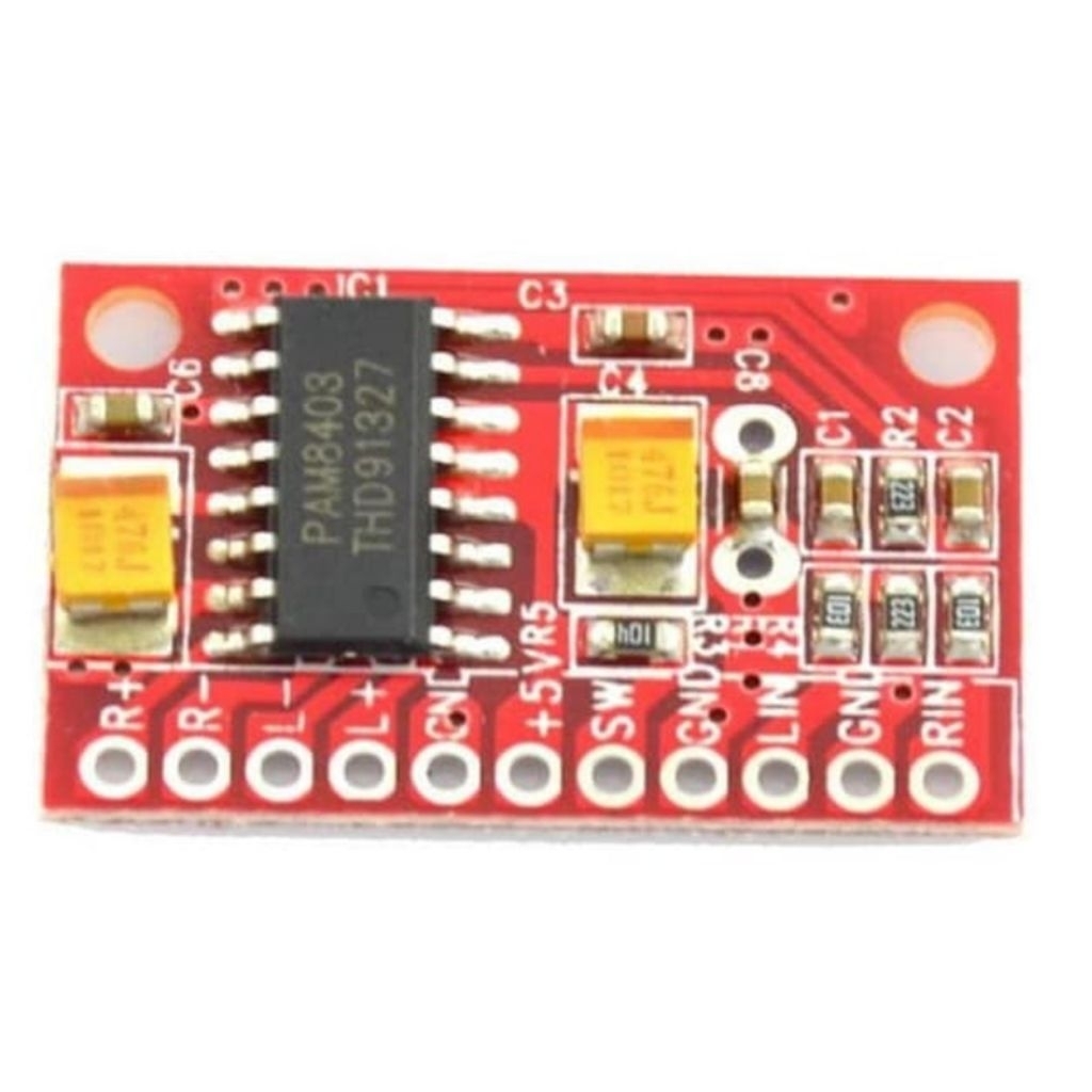 2 Channels 3W PAM8403 Class D Audio Amplifier PAM 8403 5V USB Power