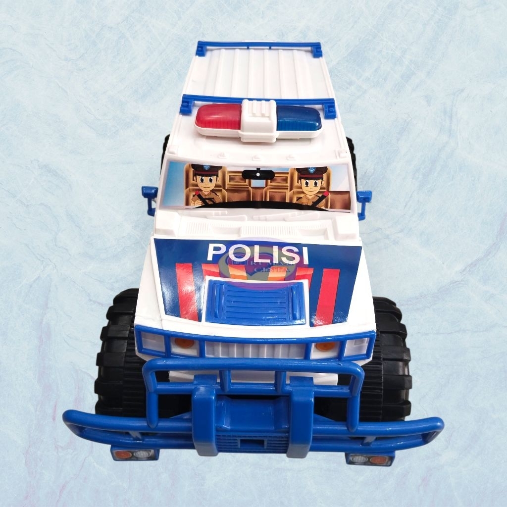 Mainan Jeep Patroli Polisi Jumbo