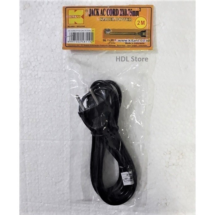 Kabel Power Buntung Untuk Cover Box Lampu Tanning Merk Kitani