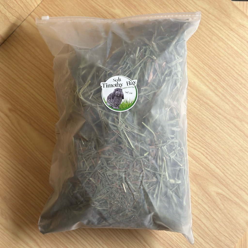 RHH Soft Timothy 3rd cut by Rabbit Hole Hay rumput pakan kelinci marmut