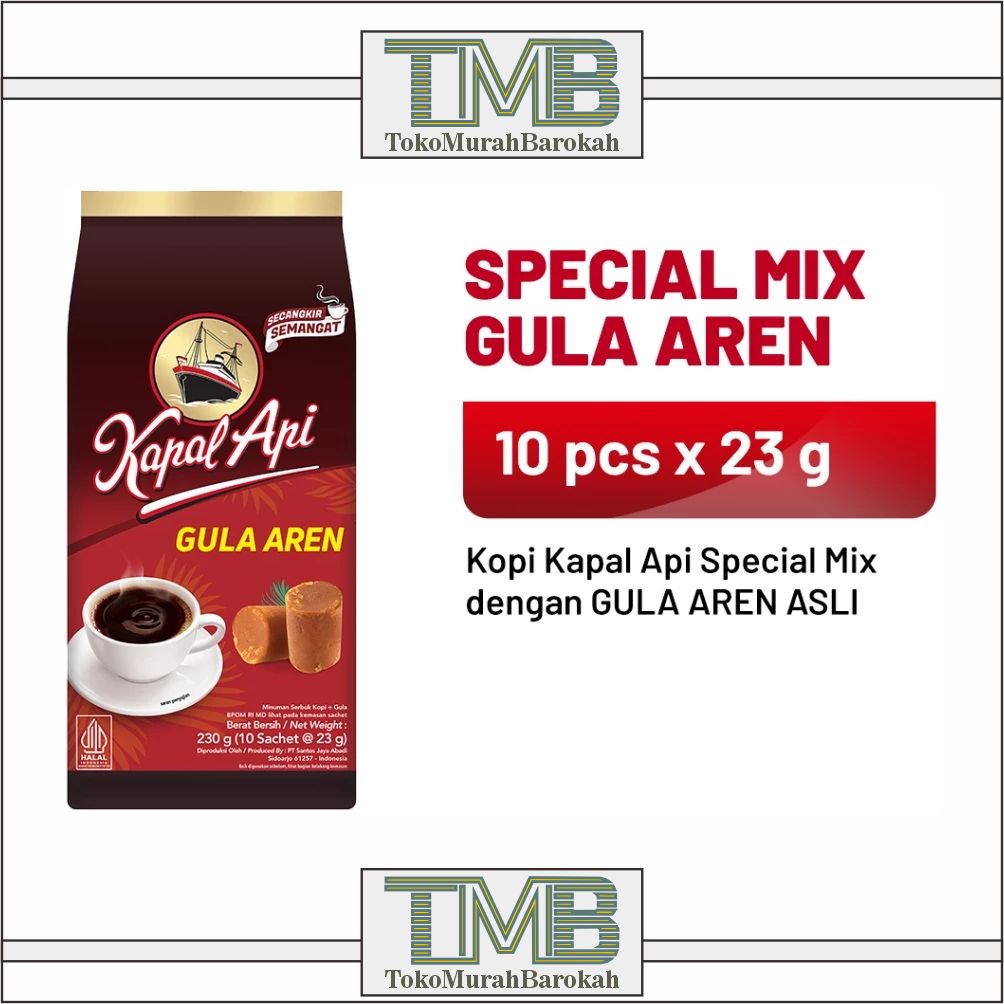 Kapal Api Gula Aren 23gr x 10 Sachet