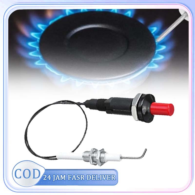 Ignition Piezo Plus Kabel Ignition Burner Stove Oven Pematik Kompor
