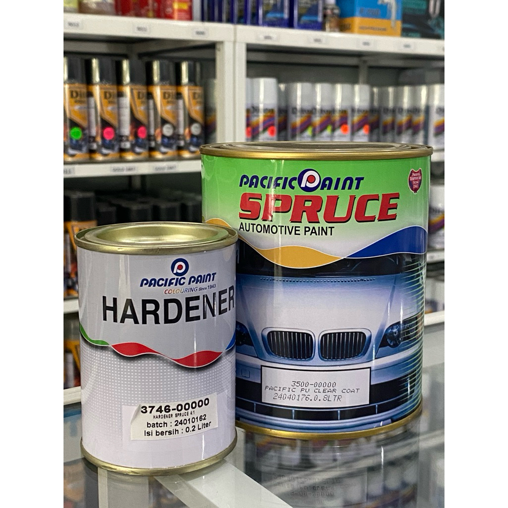 Spruce PU Clearcoat 3500 1liter Set