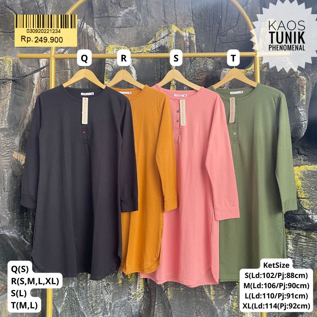 KAOS TUNIK PHENOMENAL ORIGINAL