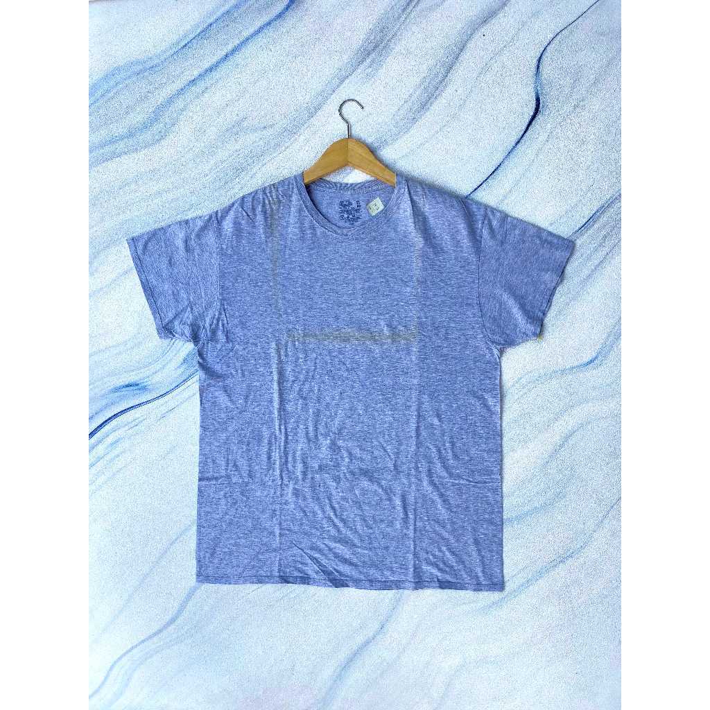 Kaos T-shirt Fruit Of The Loom Basic/Polos ( 2and ) Grey - XL