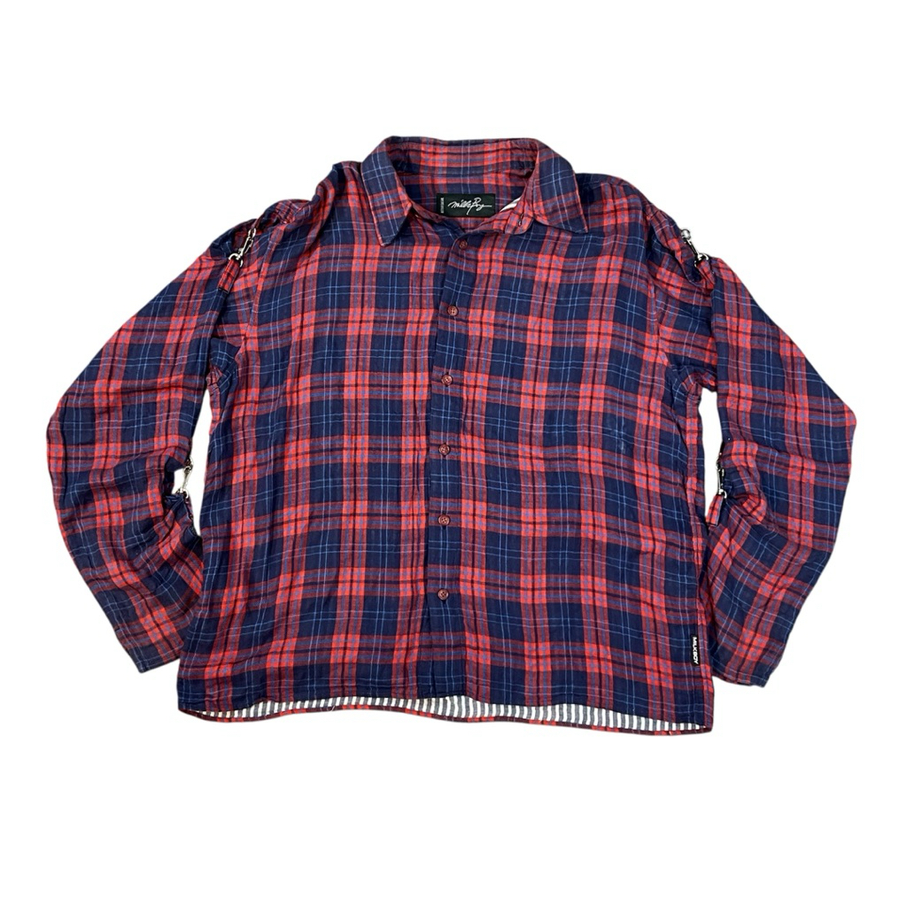 Milkboy Japan Flannel Shirt With Chain