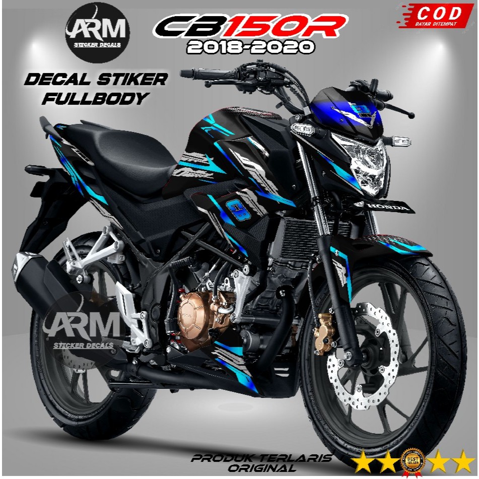 Decal New CB150R Decal CB 150 R 2018 2019 2020 Fullbody Motif Matrixline