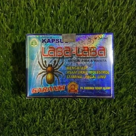 kapsul LABA LABA BIRU ORIGINAL/ 1box isi 20sachet