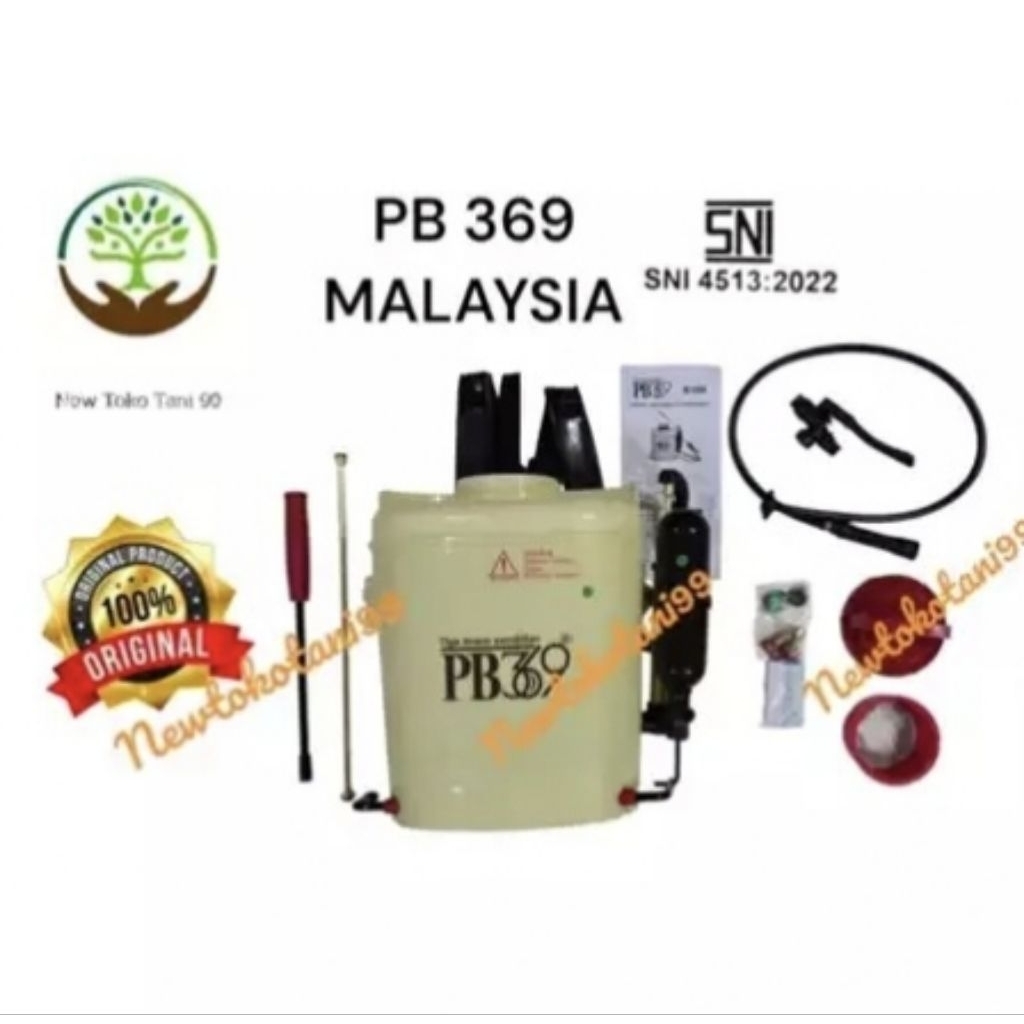 Sprayer PB369 16 liter SNI tangki malaysia asli Sprayer malaysia original sudah SNi
