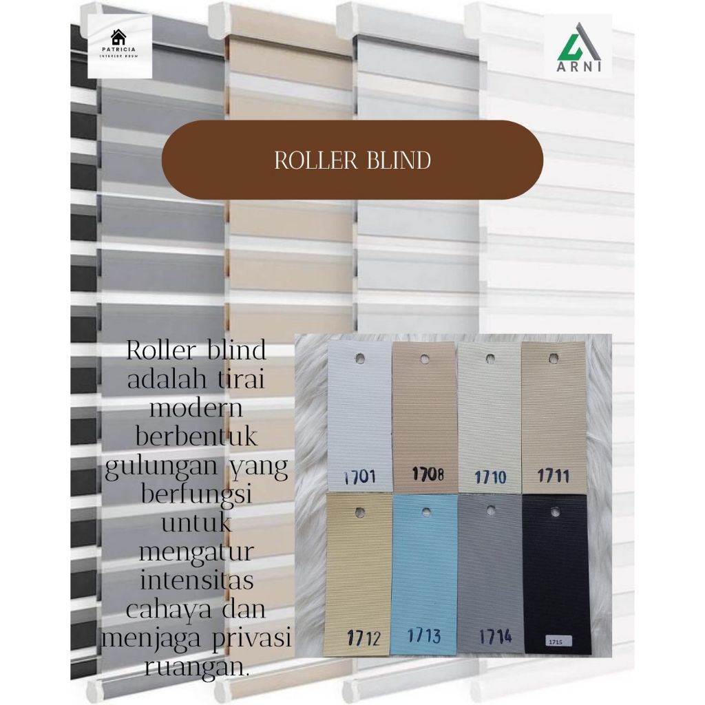 Roller Blind Modern | Roller Blind Gorden Jendela
