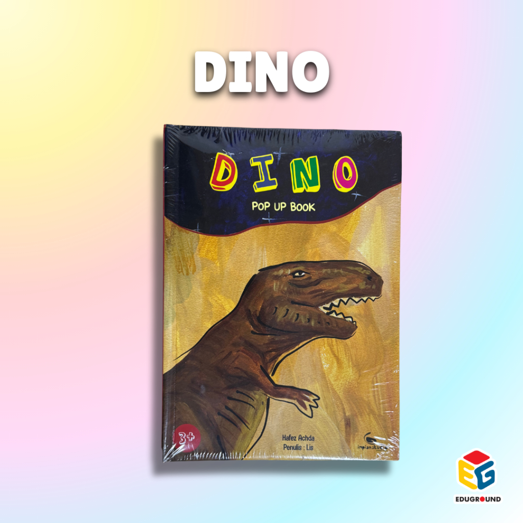 Dino Pop Up Book Impian Studio / Buku pop-up anak dinosaurus / dinosaur pop up book