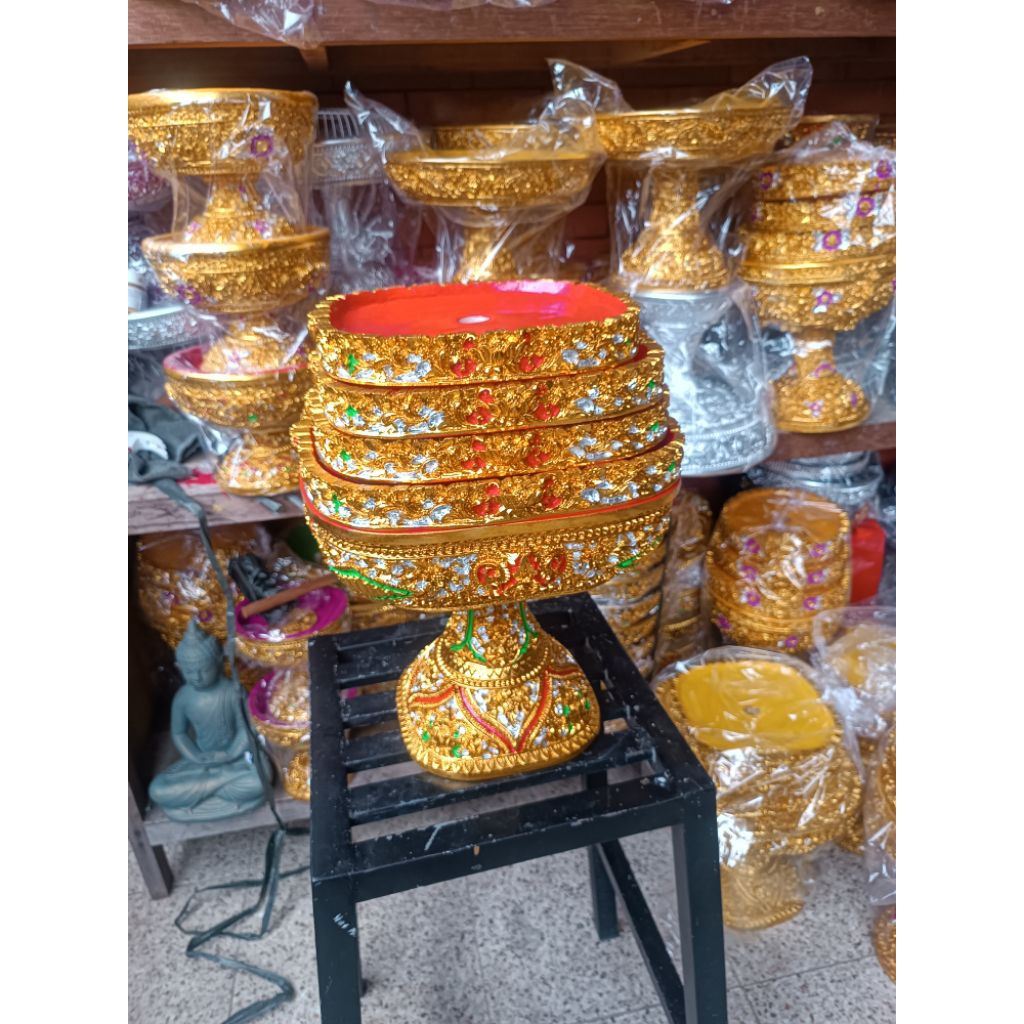 dulang oval saraswati susun 4 uk 30