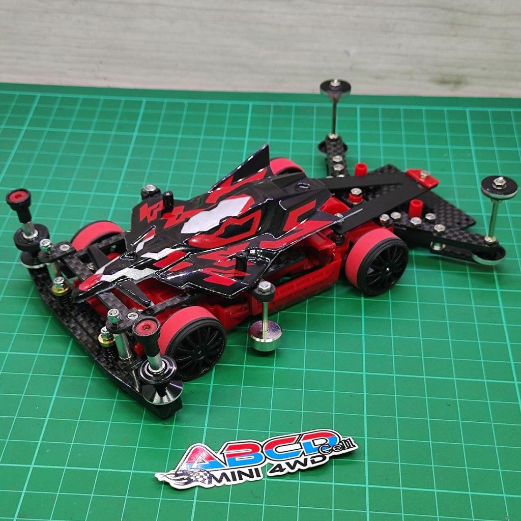 tamiya rtr sto 50 at wallet chassis ms pro merah orginal lose kit