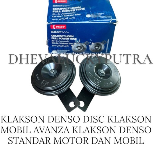 KLAKSON DENSO DISC KLAKSON MOBIL AVANZA KLAKSON DENSO STANDAR MOTOR DAN MOBIL