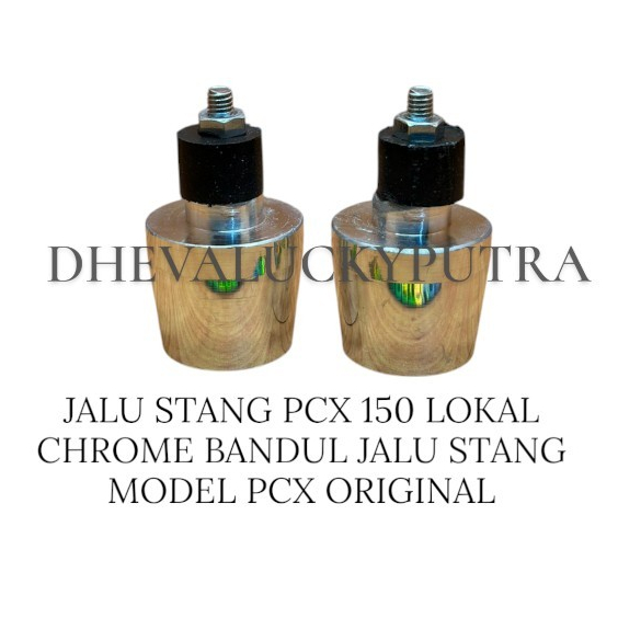 JALU STANG PCX 150 LOKAL CHROME BANDUL JALU STANG MODEL PCX ALMUNIUM