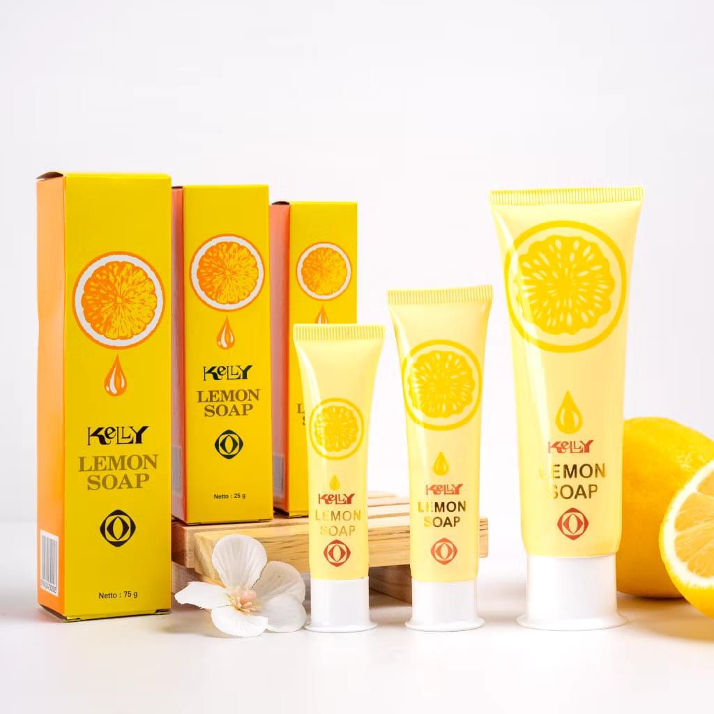 Kelly Lemon Soap - Sabun Cuci Muka