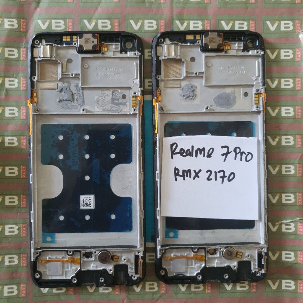 Frame tatakan Lcd Realme 7 pro RMX 2170 Ori