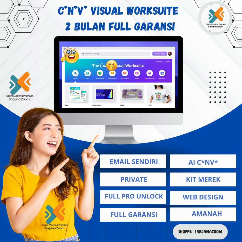 Team Pro Warung Premium To Canva Editable Siap Pake | Full Garansi