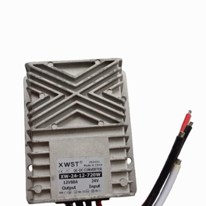 Converter DC-DC DC To DC 24V - 12V 24V To 12V 720Watt 720 Watt 60Ah