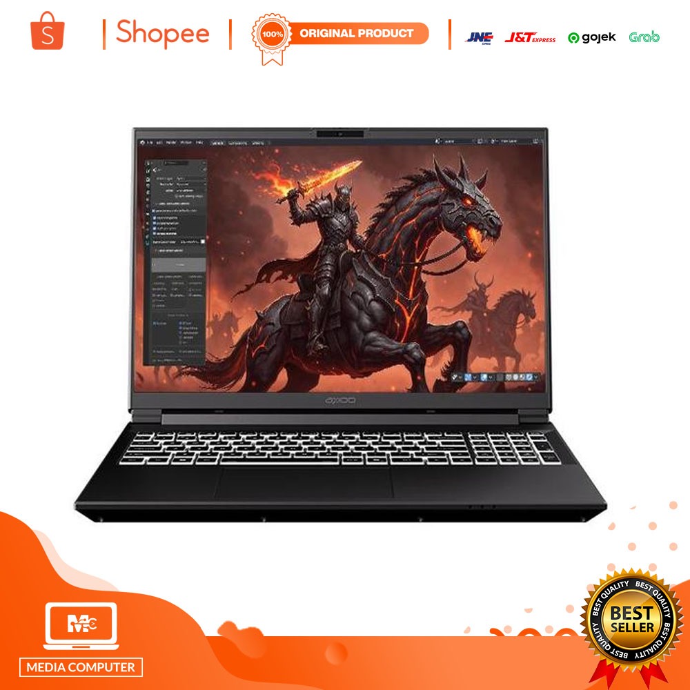 AXIOO PONGO 775 Core i7 13620H 16GB 512GB 5070 W11 Black