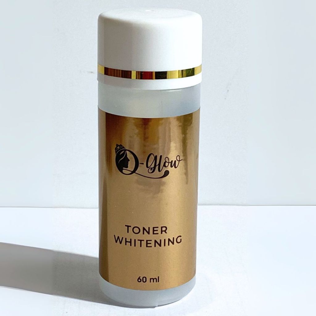 Toner Whitening Q Glow Skincare Pembersih Wajah