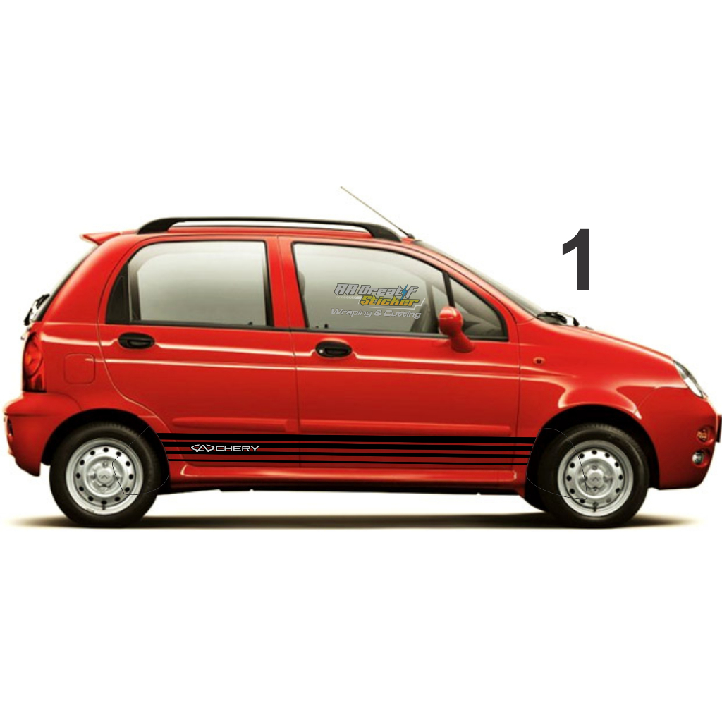 CUTTING STICKER MOBIL chery qq