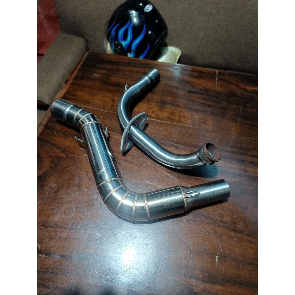 leheran cobra suzuki spin 125 inlet 38 knalpot racing