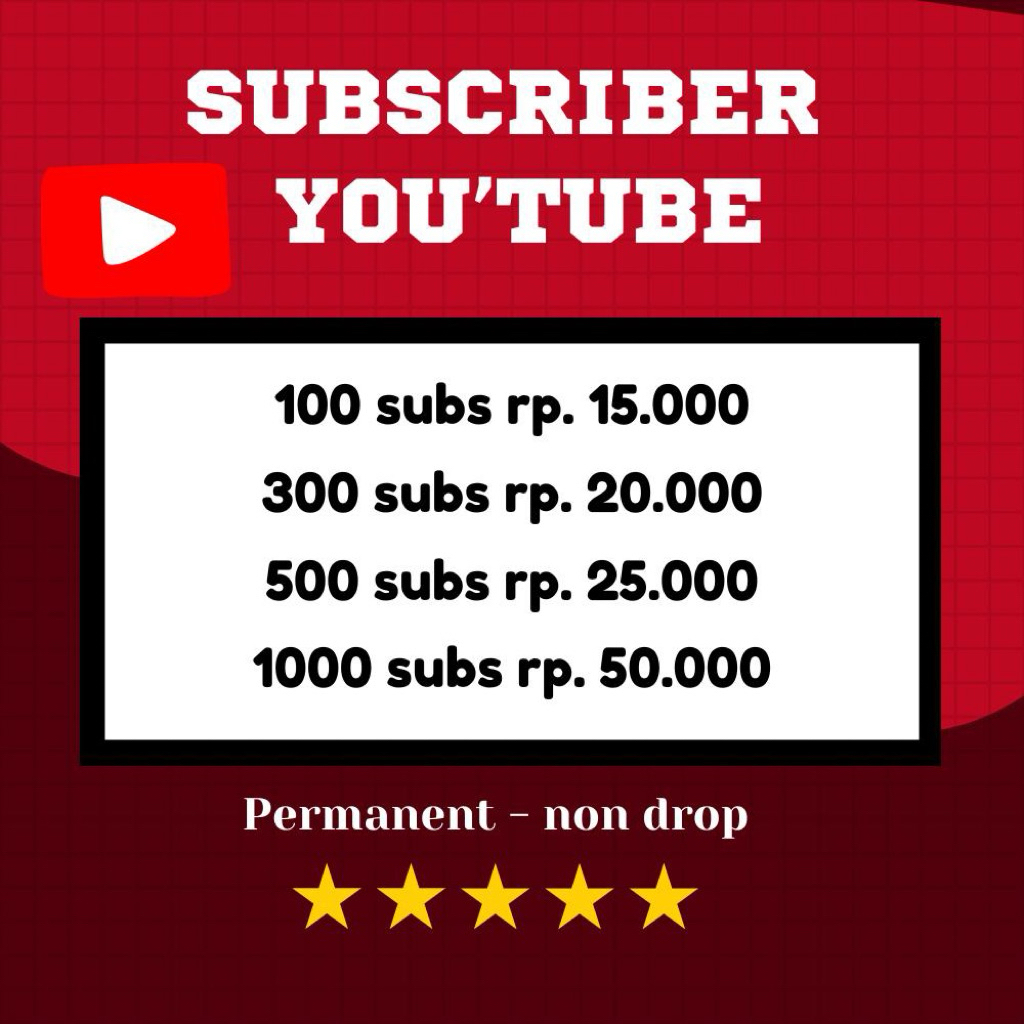 DISKON PAKET COMBO SUBSCRIBER VIEW LIKE YT SUBS YTB SUBSCRIBE VIEWER SUKA YOUTBE BERGARANSI MURAH NO