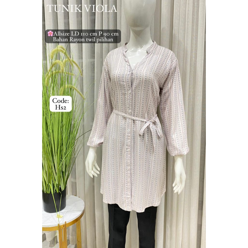 TUNIK VIOLA BY 3 POINT 3POINT