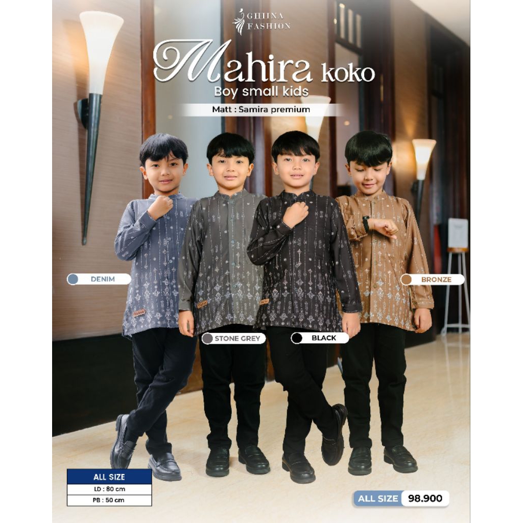 KOKO ANAK LENGAN PANJANG MAHIRA KOKO GHIINA FASHION