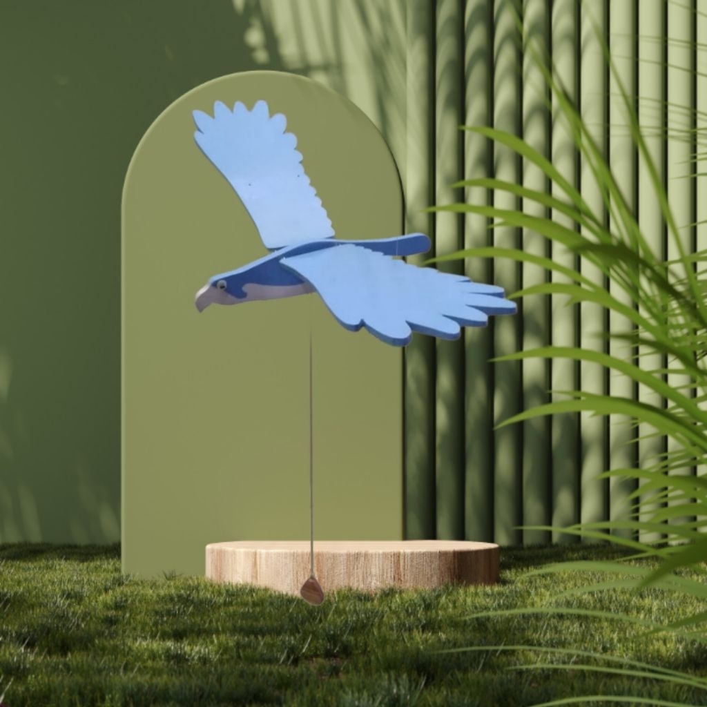 burung gantung hiasan estetik