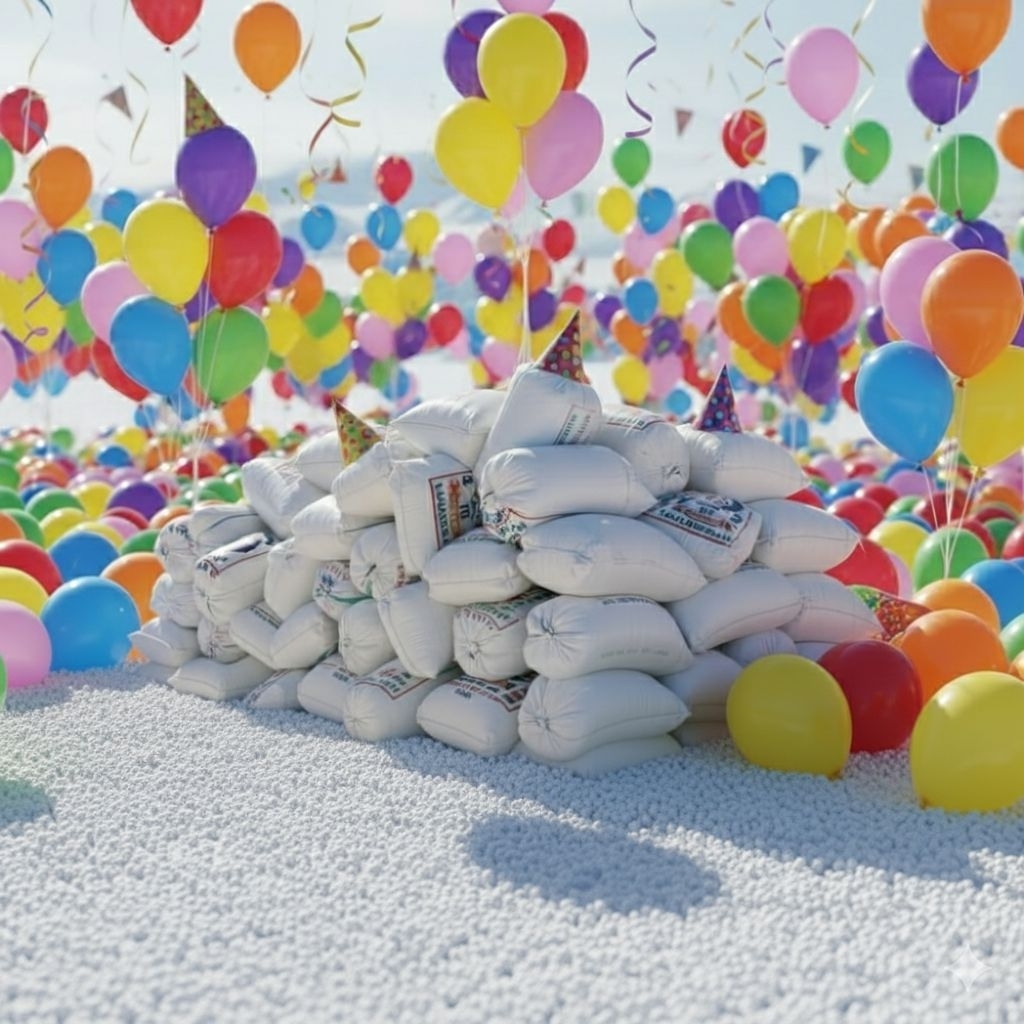 Butiran Styrofoam, Styrofoam Butiran 1Kg / Isi Bean Bag Butiran Styrofoam 1Kg