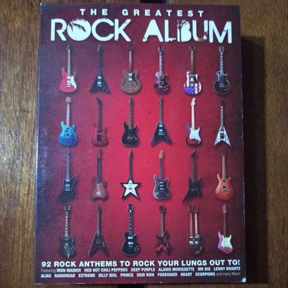 CD Original_The Greatest Rock Album_92 Rock Athems To Rock Your Lungs Out To_6 CD