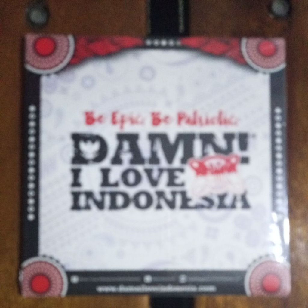 CD ORIGINAl_SLANK_ DAMN I Love Indonesia