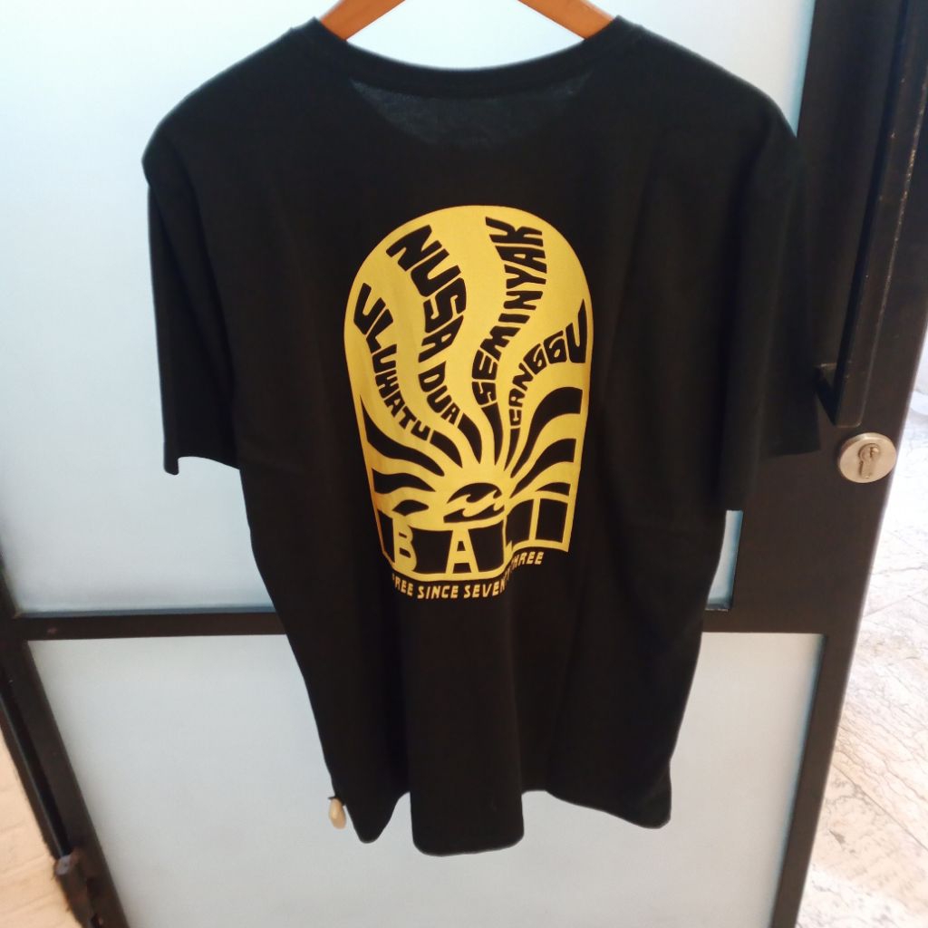 Baju Kaos Billabong Pria Original Black