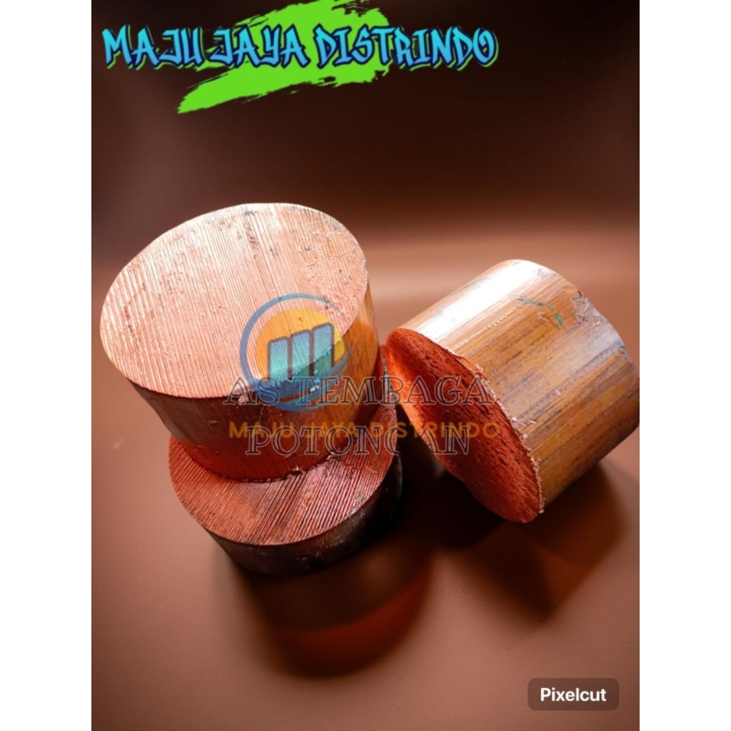 as tembaga diameter 100mm x 100 mm TEMBAGA MURNI